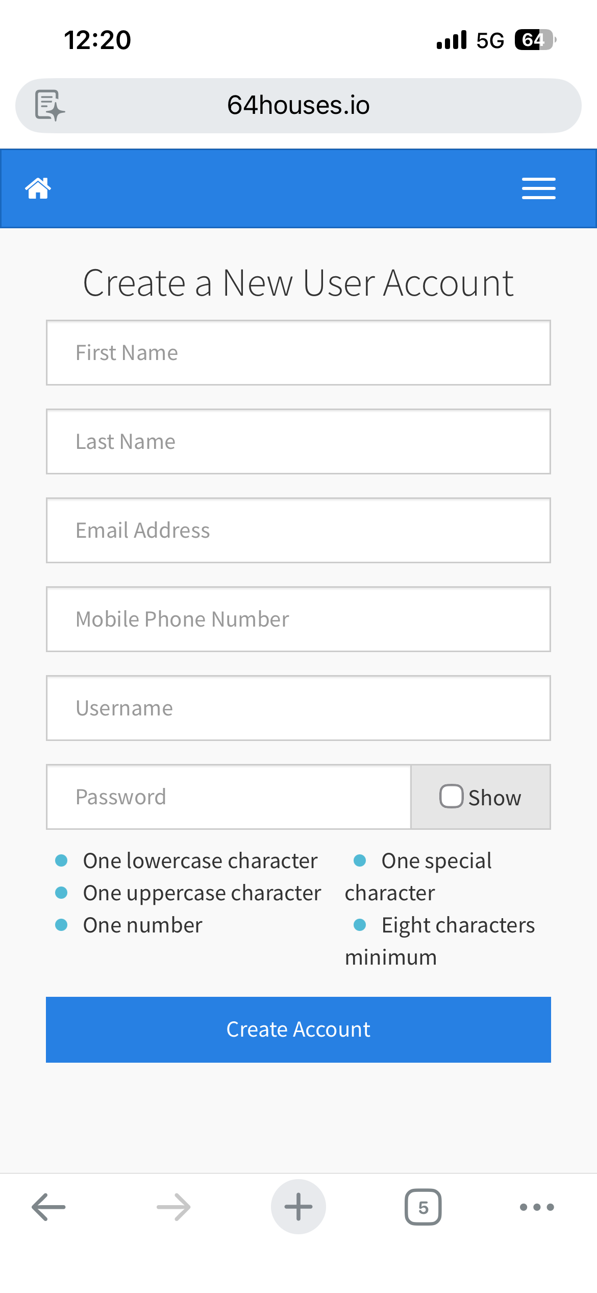 64houses-cas-mobile-registration.PNG